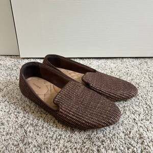 BIRDIES Women's the starling Woven Loafer Flats